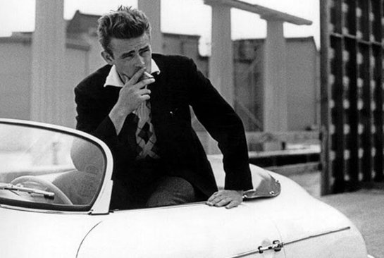 James Dean And His Porsche Speedster Warner Bros 1038X649