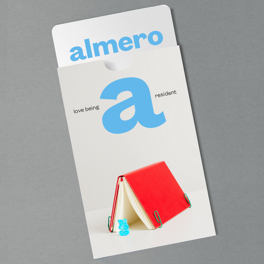 Almero Key Card Tent 2
