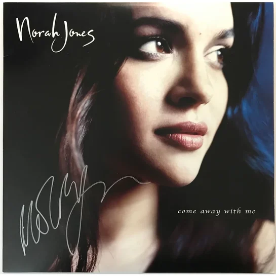 Norah Jones Come Away With Me Album Signed By W Bas Coa 80S Autographed Jazz Jones Pop Music Memorabilia Goldmine Musicgoldmine 258 1200X1200